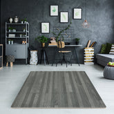 Small Interlocking Floor Mat - Wood Print (12" x 12") - Sorbus Home